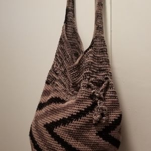 This is a handmade Large Cross Body Bag